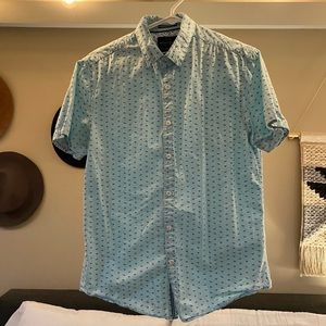 Denim & Flower men’s short sleeve button up.